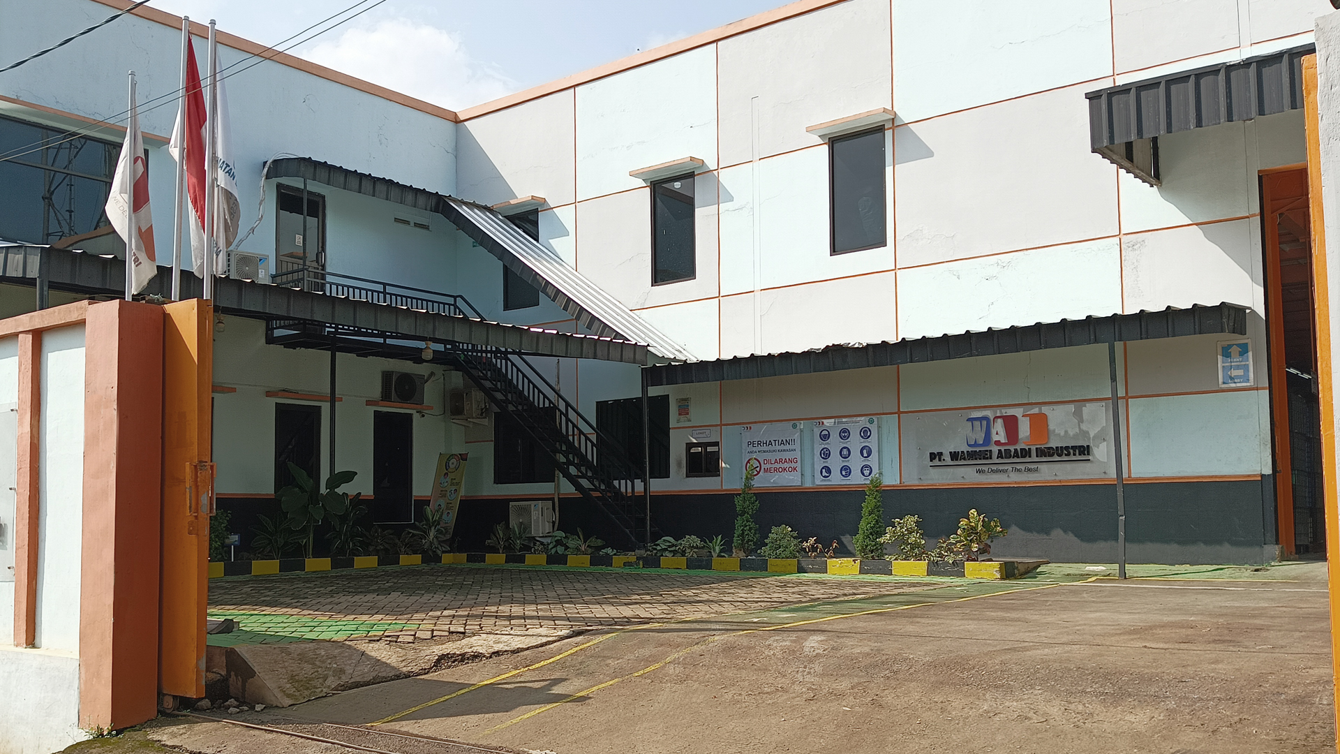 Modern manufacturing facility