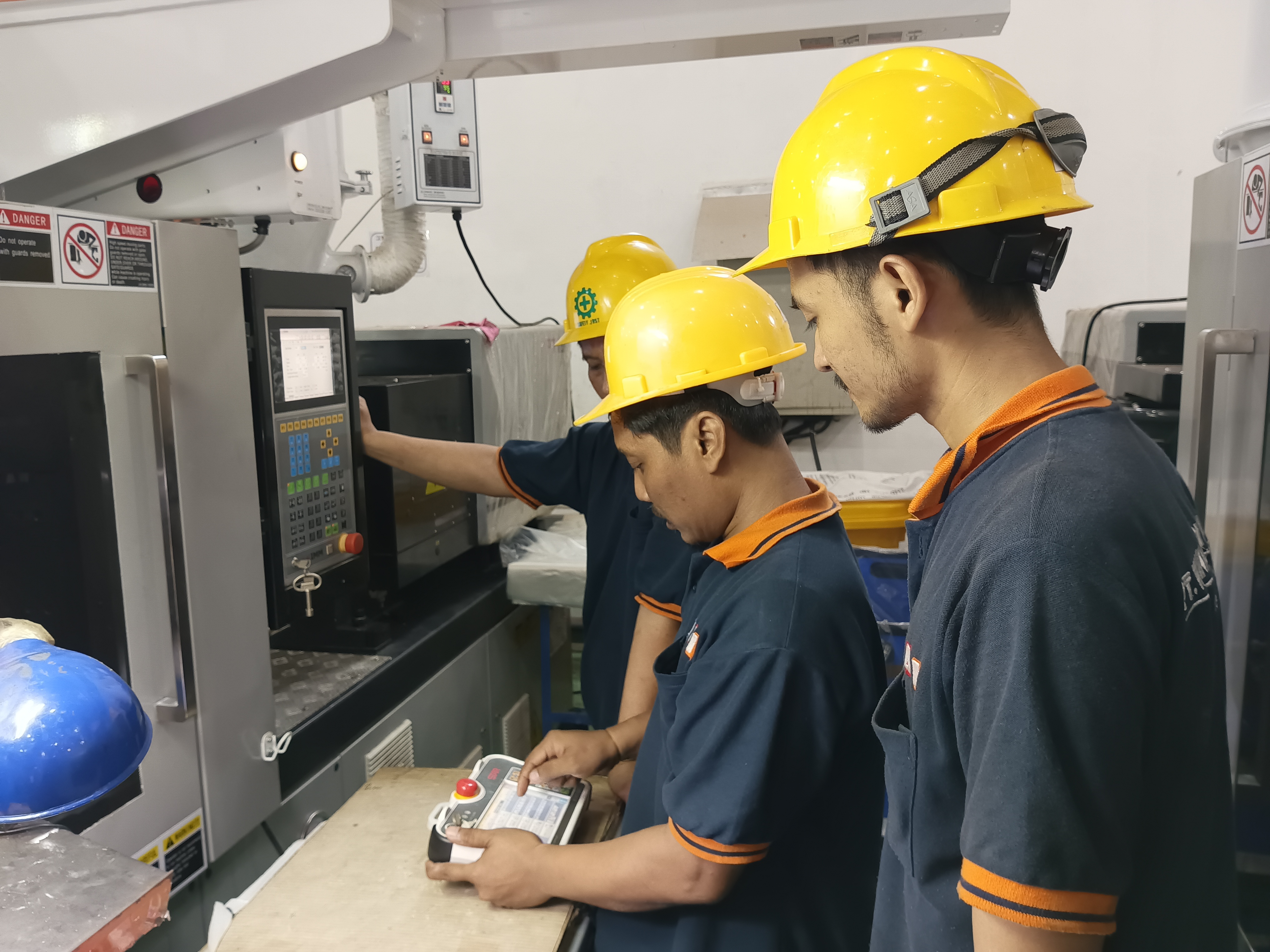 Modern manufacturing facility